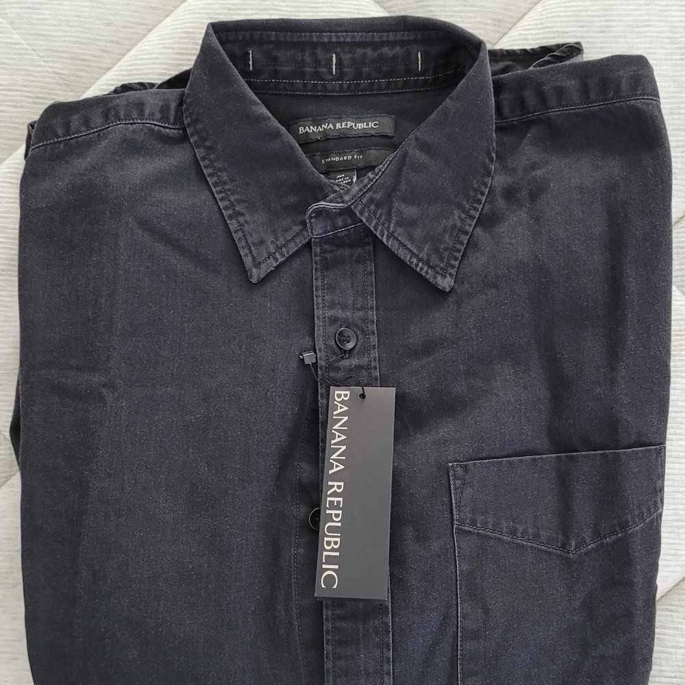 Albie Chambray Shirt (Banana Republic)